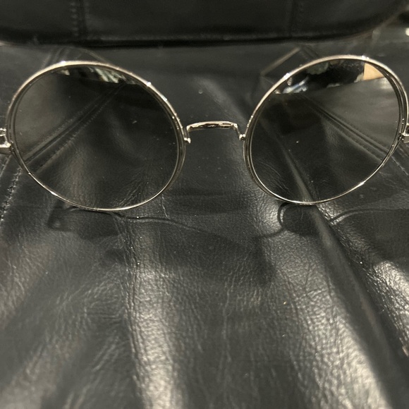 Round Silver Sunglasses Mirror Lens main image 12